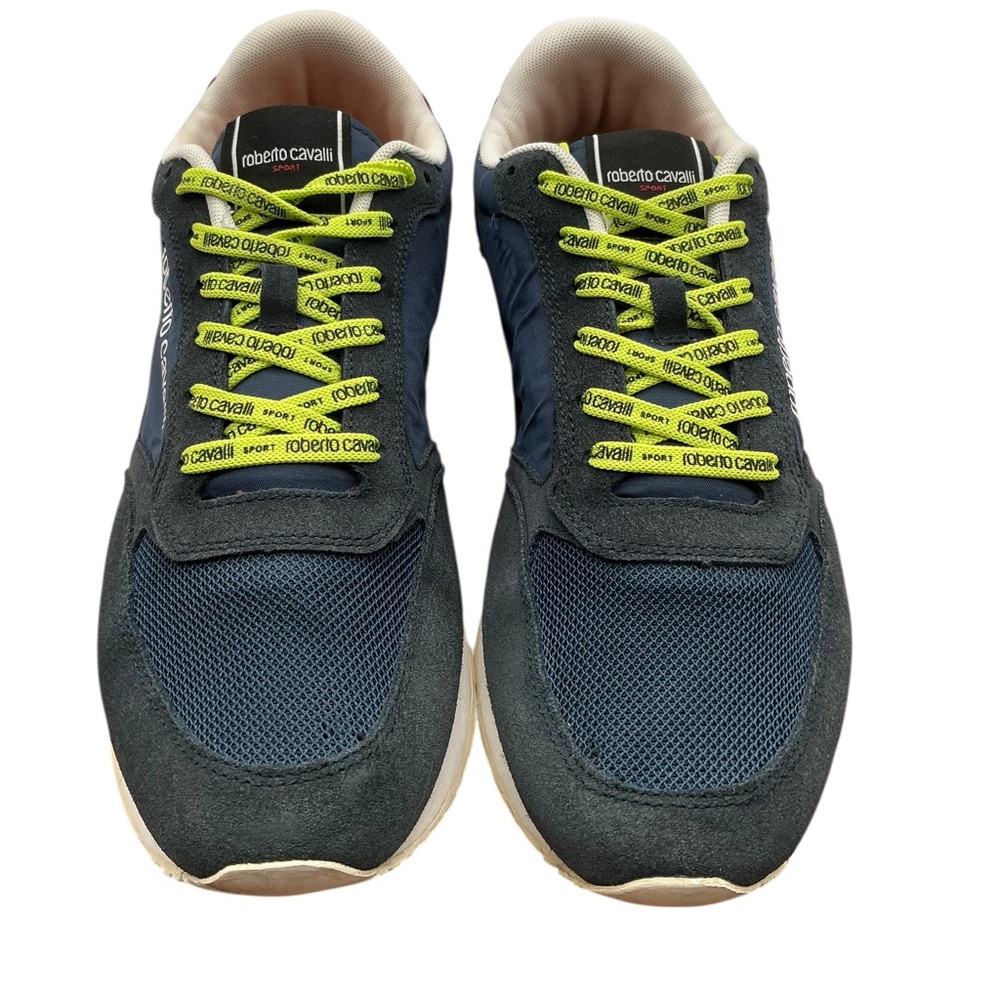 Roberto Cavalli‎ Men's Navy Sneakers size 12US 46Euro
